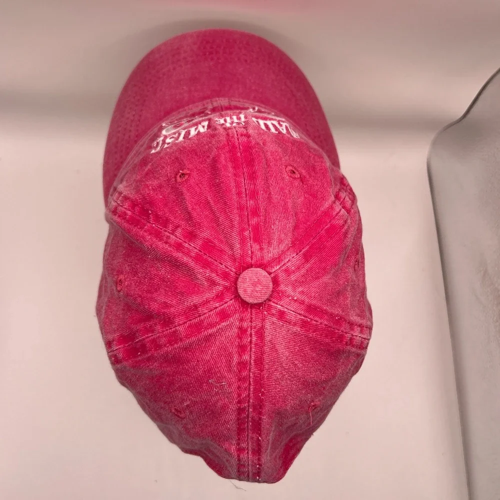 Triangle Sport Headwear Maid of the Mist Niagara Falls Pink Acid Wash Hat Cap